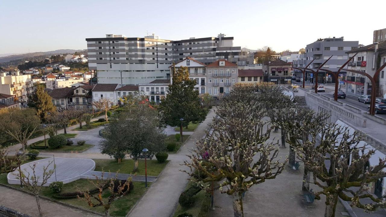 Casas Do Jardim Apartment มาร์โก เดอ คานาเวเซส ภายนอก รูปภาพ